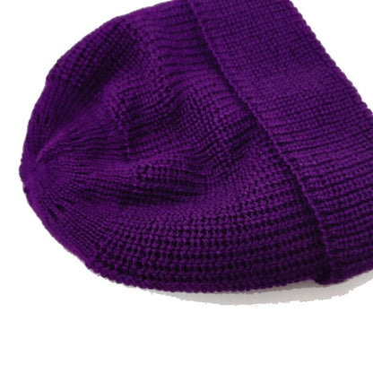 modAS / KNIT CAP / BORKUM / PURPLE / VIRGIN WOOL / MADE IN GERMANY