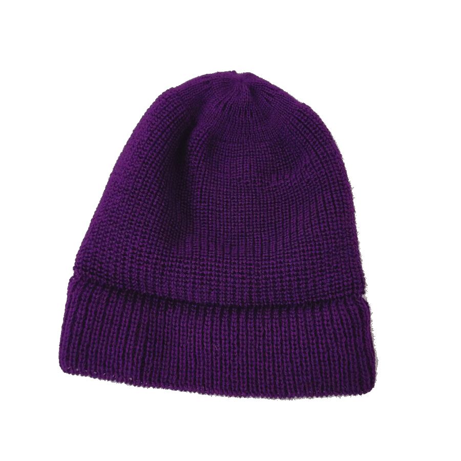 modAS / KNIT CAP / BORKUM / PURPLE / VIRGIN WOOL / MADE IN GERMANY