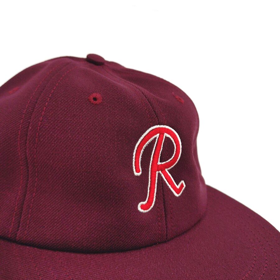 COOPERSTOWN BALL CAP / 1957 SEATLE RAINIERS / WOOL SAGE / BROWN , MAROON  / SNAP / EXCLUSIVE / MADE IN USA