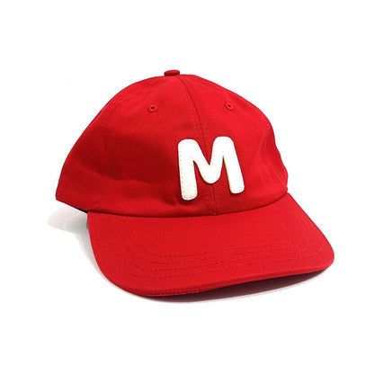 COOPERSTOWN BALL CAP / 1946 MEMPHIS RED SOX / RED / FELT / B-Grade / MADE IN USA