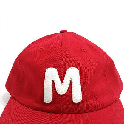 COOPERSTOWN BALL CAP / 1946 MEMPHIS RED SOX / RED / FELT / B-Grade / MADE IN USA