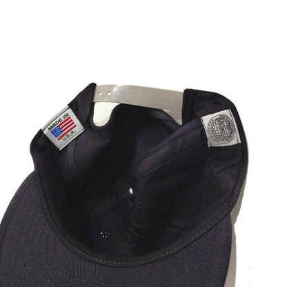 COOPERSTOWN BALL CAP / 1921 ARKANSAS TRAVELLERS / SPECIAL ORDER MODEL / BRUSHED COTTON TWILL / SOFT VISOR / PATCH / BLACK /  MADE IN USA