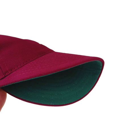 COOPERSTOWN BALL CAP / 1921 ARKANSAS TRAVELLERS / BRUSHED COTTON TWILL / SOFT VISOR / D-RING / MAROON / CHAIN STITCH / MADE IN USA