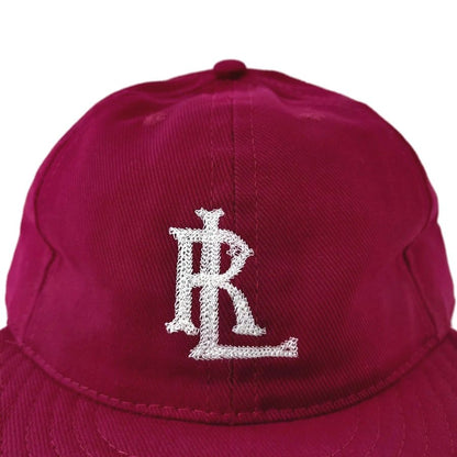 COOPERSTOWN BALL CAP / 1921 ARKANSAS TRAVELLERS / BRUSHED COTTON TWILL / SOFT VISOR / D-RING / MAROON / CHAIN STITCH / MADE IN USA
