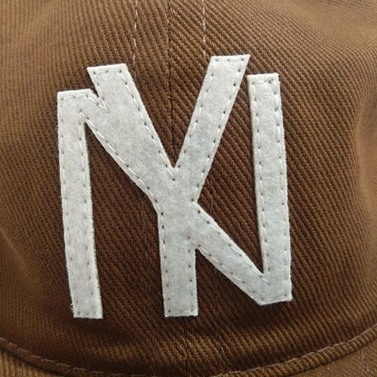 COOPERSTOWN BALL CAP / 1935 NEWYORK BLACK YANKEES / BRUSHED COTTON TWILL / SOFT VISOR / SNAP / BROWN / SPECIAL ORDER / MADE IN USA