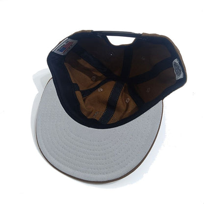 COOPERSTOWN BALL CAP / 1935 NEWYORK BLACK YANKEES / BRUSHED COTTON TWILL / SOFT VISOR / SNAP / BROWN / SPECIAL ORDER / MADE IN USA