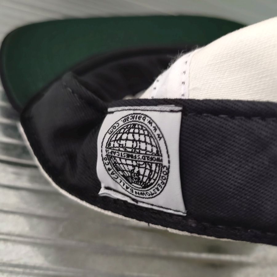COOPERSTOWN BALL CAP / 1948 BIRMINGHAM BLACK BARONS / 2-TONE BASEBALL CAP / STITCH / WHITE×BLACK / ORGINAL S / SNAP / EXCLUSIVE / MADE IN USA