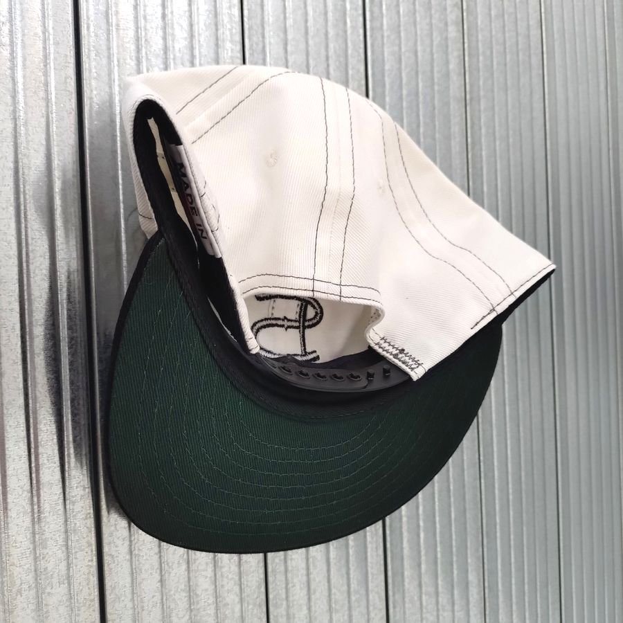 COOPERSTOWN BALL CAP / 1948 BIRMINGHAM BLACK BARONS / 2-TONE BASEBALL CAP / STITCH / WHITE×BLACK / ORGINAL S / SNAP / EXCLUSIVE / MADE IN USA