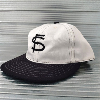 COOPERSTOWN BALL CAP / 1952 SANFRANCISCO SEALS / 2-TONE BASEBALL CAP / STITCH / WHITE×BLACK / ORGINAL S / SNAP / EXCLUSIVE / MADE IN USA