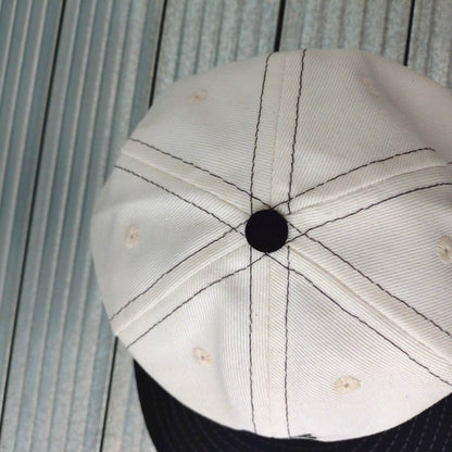 COOPERSTOWN BALL CAP / 1952 SANFRANCISCO SEALS / 2-TONE BASEBALL CAP / STITCH / WHITE×BLACK / ORGINAL S / SNAP / EXCLUSIVE / MADE IN USA