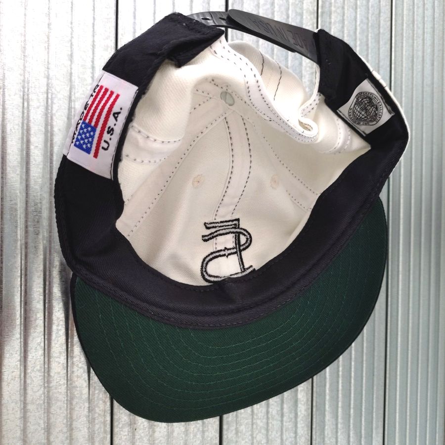COOPERSTOWN BALL CAP / 1952 SANFRANCISCO SEALS / 2-TONE BASEBALL CAP / STITCH / WHITE×BLACK / ORGINAL S / SNAP / EXCLUSIVE / MADE IN USA