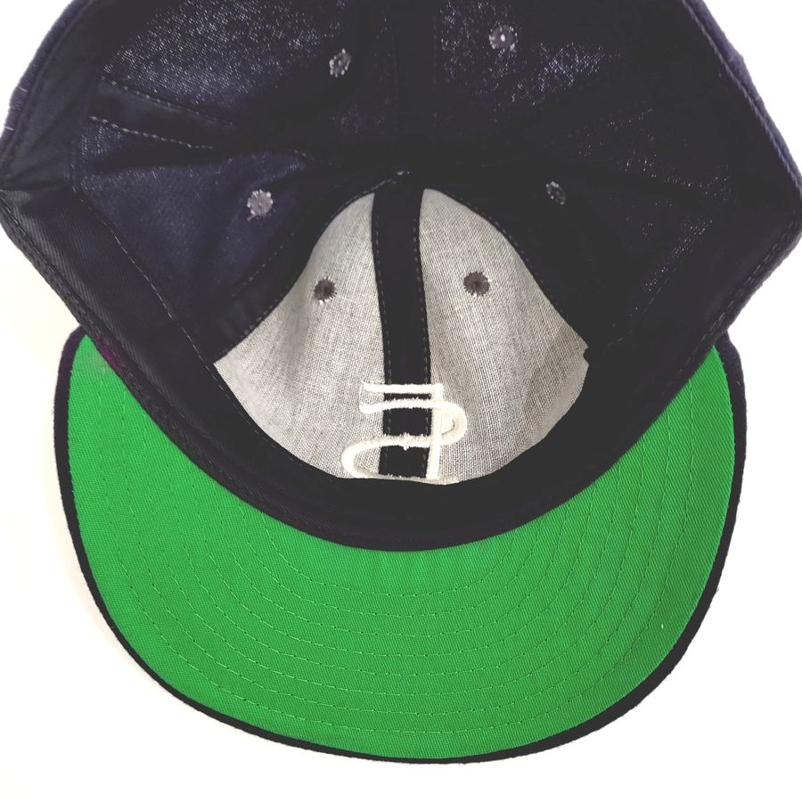 COOPERSTOWN BALL CAP / 1952 SANFRANCISCO SEALS / NAVY / WOOL FLANNEL / FITTED / 5 SIZE / MADE IN USA