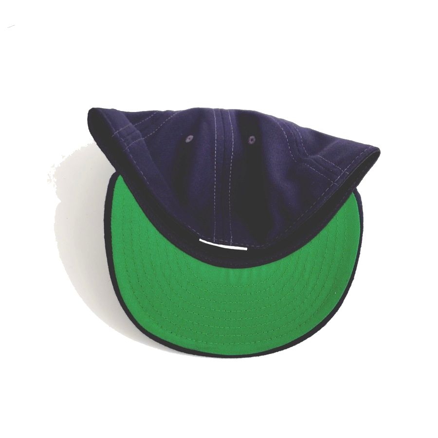 COOPERSTOWN BALL CAP / 1952 SANFRANCISCO SEALS / NAVY / WOOL FLANNEL / FITTED / 5 SIZE / MADE IN USA