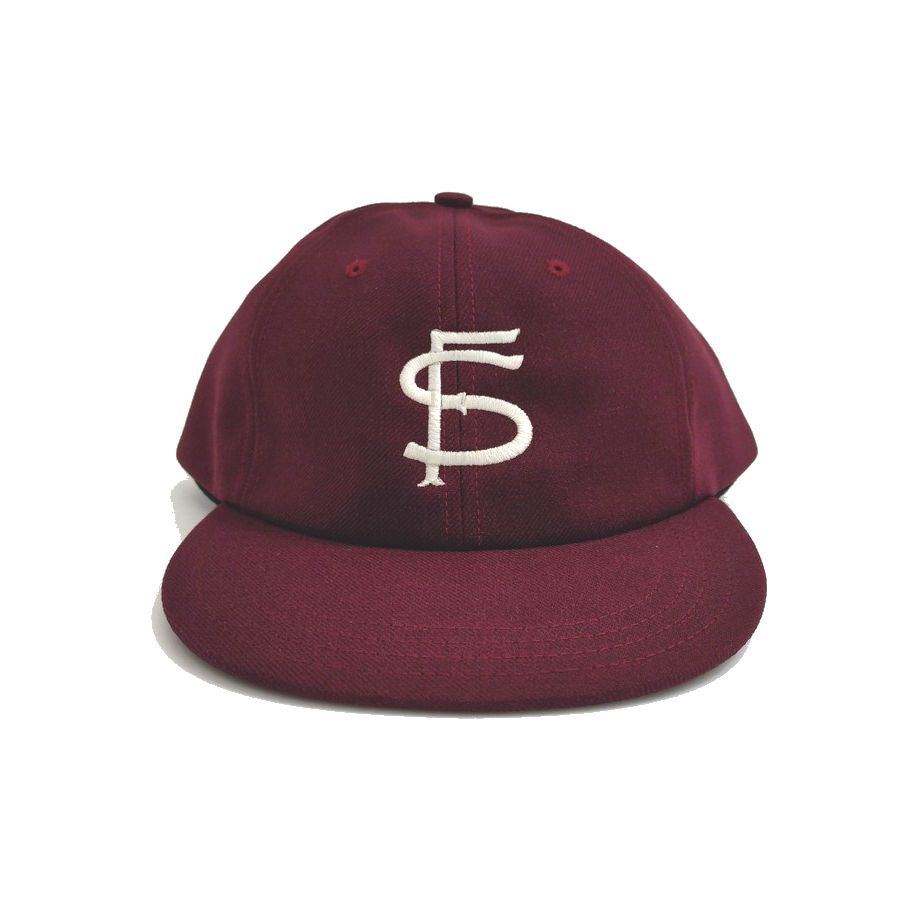 COOPERSTOWN BALL CAP / 1952 SANFRANCISCO SEALS / WOOL SAGE / BLACK , MAROON / SNAP / MADE IN USA