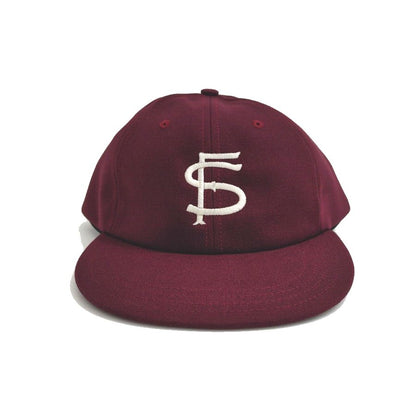 COOPERSTOWN BALL CAP / 1952 SANFRANCISCO SEALS / WOOL SAGE / BLACK , MAROON / SNAP / MADE IN USA