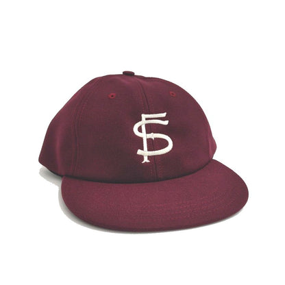 COOPERSTOWN BALL CAP / 1952 SANFRANCISCO SEALS / WOOL SAGE / BLACK , MAROON / SNAP / MADE IN USA