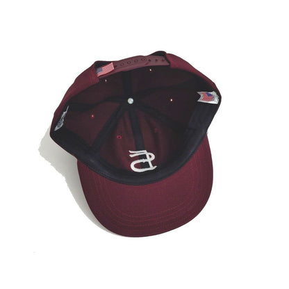 COOPERSTOWN BALL CAP / 1952 SANFRANCISCO SEALS / WOOL SAGE / BLACK , MAROON / SNAP / MADE IN USA