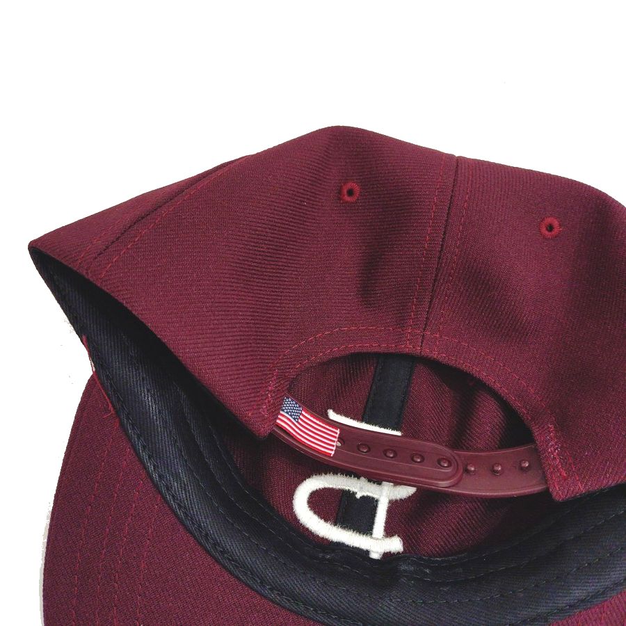 COOPERSTOWN BALL CAP / 1952 SANFRANCISCO SEALS / WOOL SAGE / BLACK , MAROON / SNAP / MADE IN USA