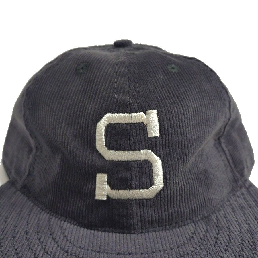 COOPERSTOWN BALL CAP / CORDUROY CAP / 1903 SPOKANE INDIANS  / GRAY / EXCLUSIVE / SOFT VISOR / SPECIAL ORDER MODEL / MADE IN USA