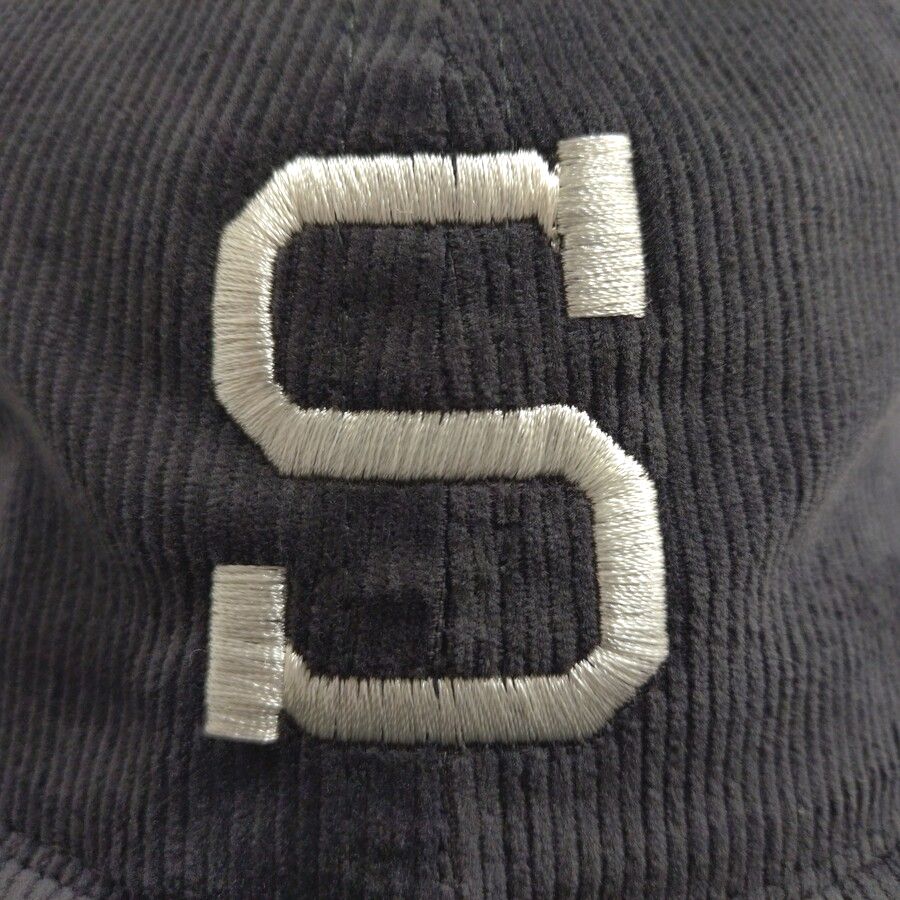 COOPERSTOWN BALL CAP / CORDUROY CAP / 1903 SPOKANE INDIANS  / GRAY / EXCLUSIVE / SOFT VISOR / SPECIAL ORDER MODEL / MADE IN USA