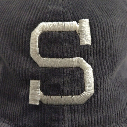 COOPERSTOWN BALL CAP / CORDUROY CAP / 1903 SPOKANE INDIANS  / GRAY / EXCLUSIVE / SOFT VISOR / SPECIAL ORDER MODEL / MADE IN USA