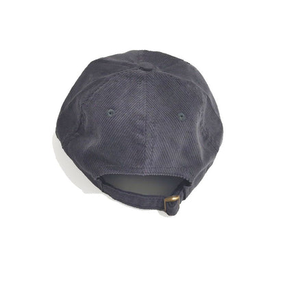 COOPERSTOWN BALL CAP / CORDUROY CAP / 1903 SPOKANE INDIANS  / GRAY / EXCLUSIVE / SOFT VISOR / SPECIAL ORDER MODEL / MADE IN USA