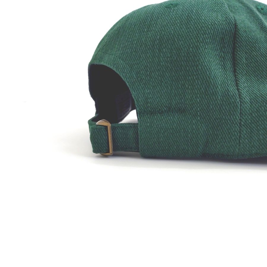 COOPERSTOWN BALL CAP / CHAIN STITCH ORIGINAL NY LOGO / BEEFY BRUSHED BULL DENIM CAP / 2COLOR / 12OZ / MADE IN USA