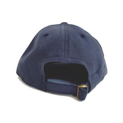 COOPERSTOWN BALL CAP / CHAIN STITCH ORIGINAL NY LOGO / BEEFY BRUSHED BULL DENIM CAP / 2COLOR / 12OZ / MADE IN USA
