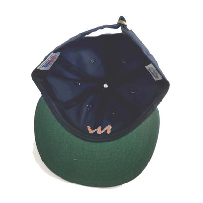 COOPERSTOWN BALL CAP / CHAIN STITCH ORIGINAL NY LOGO / BEEFY BRUSHED BULL DENIM CAP / 2COLOR / 12OZ / MADE IN USA