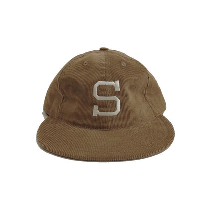COOPERSTOWN BALL CAP / CORDUROY CAP / 1903 SPOKANE INDIANS  / KHAKI / EXCLUSIVE / SOFT VISOR / SPECIAL ORDER MODEL / MADE IN USA