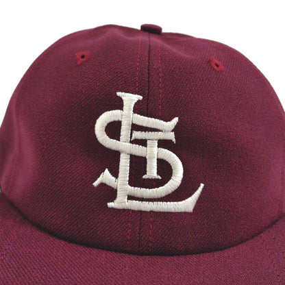 COOPERSTOWN BALL CAP / 1946 ST.LOUIS CARDINALS / WOOL SAGE / MAROON , DARK BROWN / SNAP / EXCLUSIVE / MADE IN USA