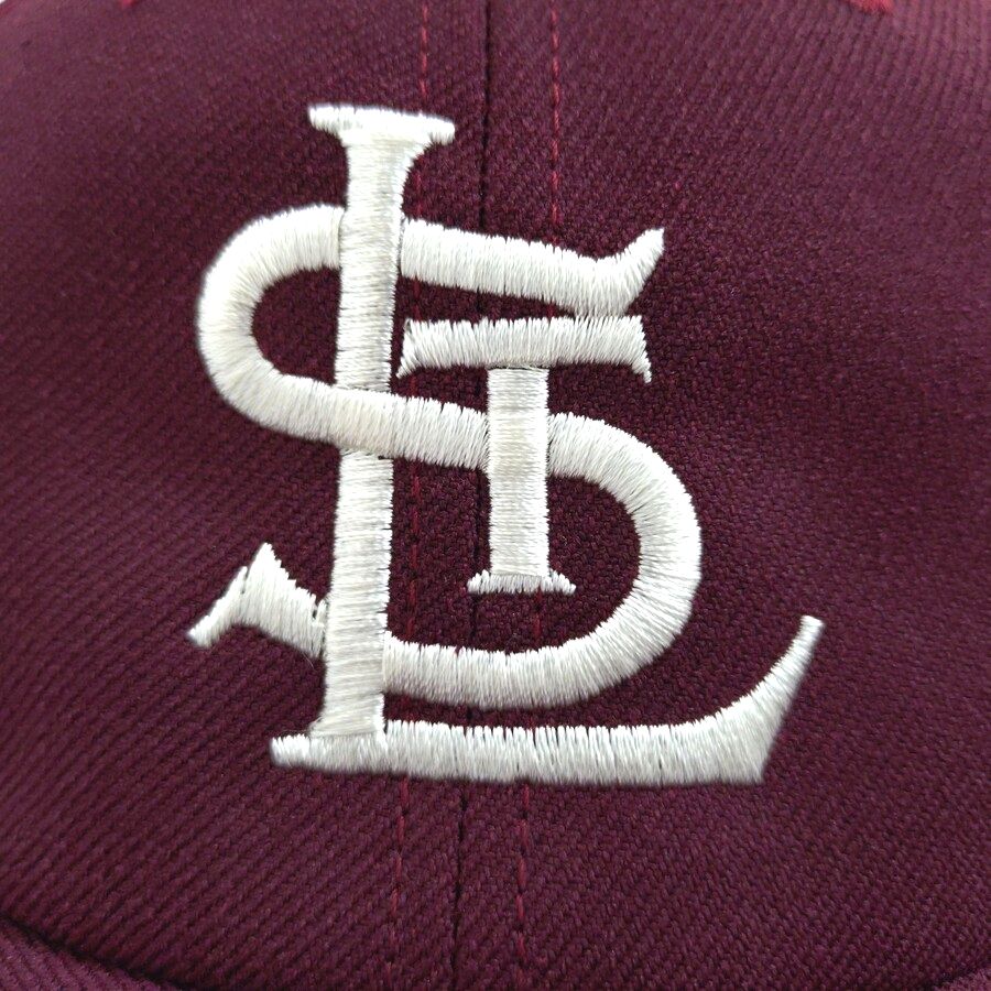 COOPERSTOWN BALL CAP / 1946 ST.LOUIS CARDINALS / WOOL SAGE / MAROON , DARK BROWN / SNAP / EXCLUSIVE / MADE IN USA
