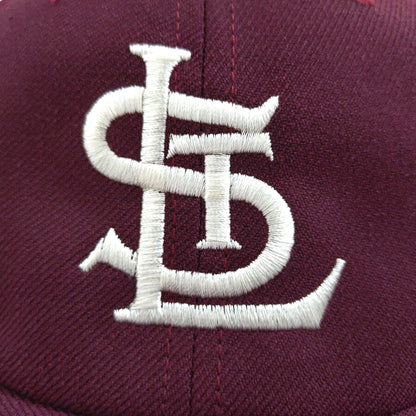 COOPERSTOWN BALL CAP / 1946 ST.LOUIS CARDINALS / WOOL SAGE / MAROON , DARK BROWN / SNAP / EXCLUSIVE / MADE IN USA