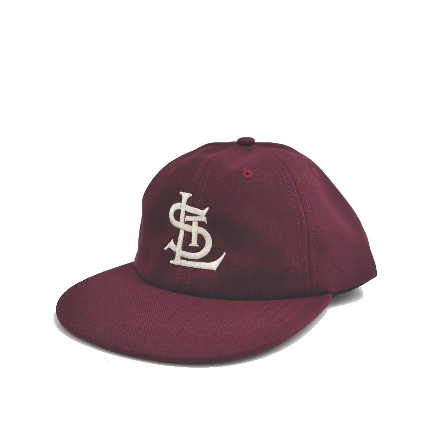 COOPERSTOWN BALL CAP / 1946 ST.LOUIS CARDINALS / WOOL SAGE / MAROON , DARK BROWN / SNAP / EXCLUSIVE / MADE IN USA