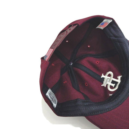 COOPERSTOWN BALL CAP / 1946 ST.LOUIS CARDINALS / WOOL SAGE / MAROON , DARK BROWN / SNAP / EXCLUSIVE / MADE IN USA