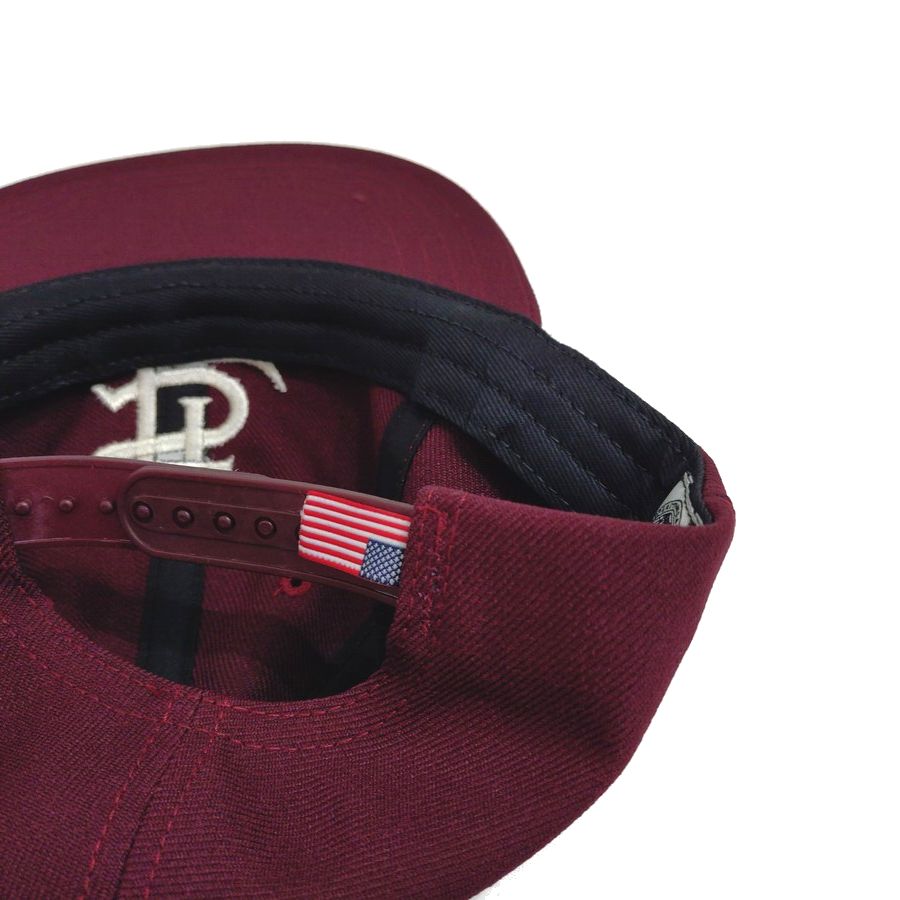 COOPERSTOWN BALL CAP / 1946 ST.LOUIS CARDINALS / WOOL SAGE / MAROON , DARK BROWN / SNAP / EXCLUSIVE / MADE IN USA