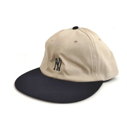 COOPERSTOWN BALL CAP / 1935 NEWYORK BLACK YANKEES / SMALL LOGO / STONE×BLACK / SPECIAL ORDER COLOR / MADE IN USA