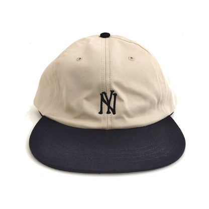 COOPERSTOWN BALL CAP / 1935 NEWYORK BLACK YANKEES / SMALL LOGO / STONE×BLACK / SPECIAL ORDER COLOR / MADE IN USA