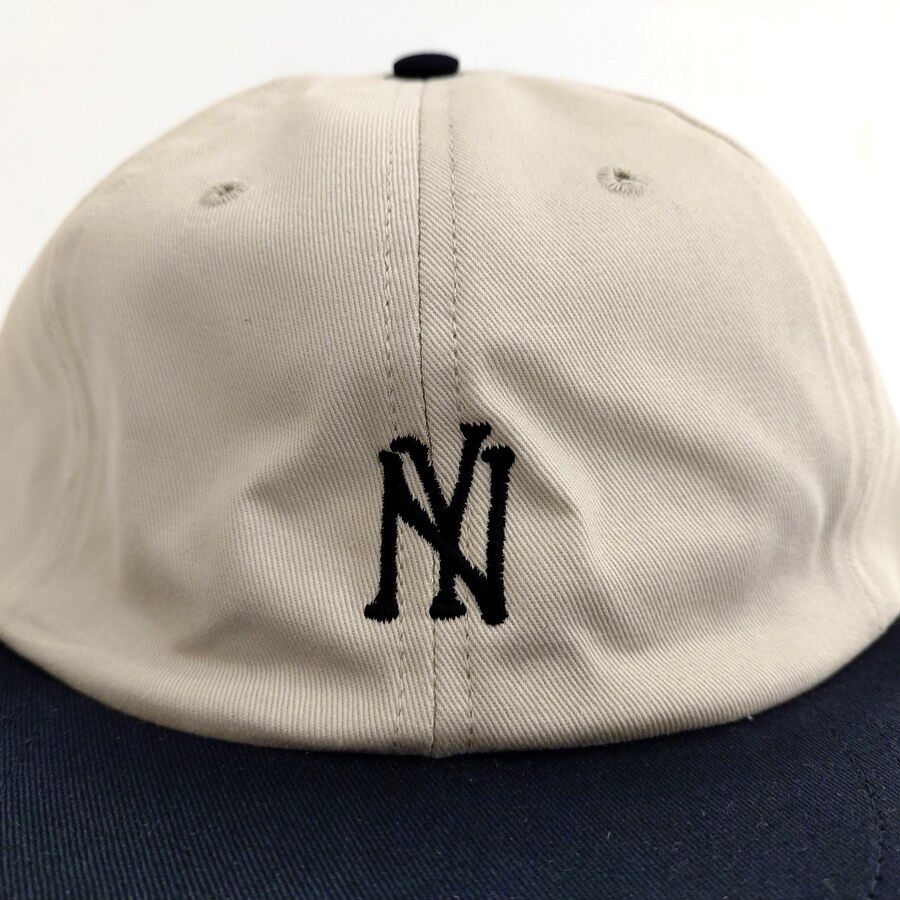 COOPERSTOWN BALL CAP / 1935 NEWYORK BLACK YANKEES / SMALL LOGO / STONE×BLACK / SPECIAL ORDER COLOR / MADE IN USA