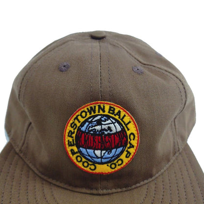 COOPERSTOWN BALL CAP / COOPERS TOWN BALL CAP PATCH / VIEENA HERRING BORN  / 3COLOR / 9OZ / MADE IN USA