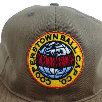 COOPERSTOWN BALL CAP / COOPERS TOWN BALL CAP PATCH / VIEENA HERRING BORN  / 3COLOR / 9OZ / MADE IN USA