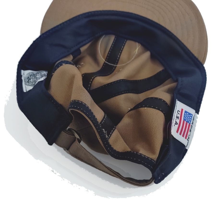 COOPERSTOWN BALL CAP / COOPERS TOWN BALL CAP PATCH / VIEENA HERRING BORN  / 3COLOR / 9OZ / MADE IN USA