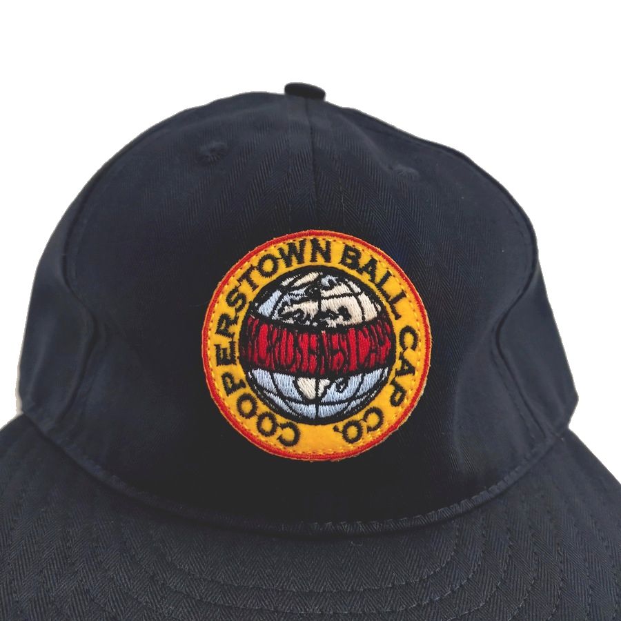 COOPERSTOWN BALL CAP / COOPERS TOWN BALL CAP PATCH / VIEENA HERRING BORN  / 3COLOR / 9OZ / MADE IN USA