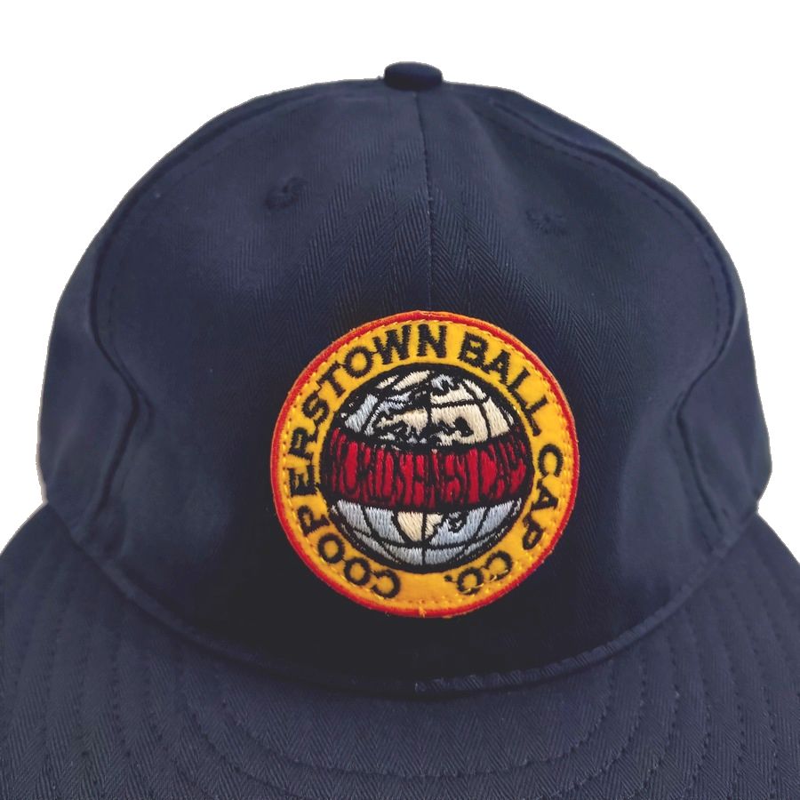 COOPERSTOWN BALL CAP / COOPERS TOWN BALL CAP PATCH / VIEENA HERRING BORN  / 3COLOR / 9OZ / MADE IN USA