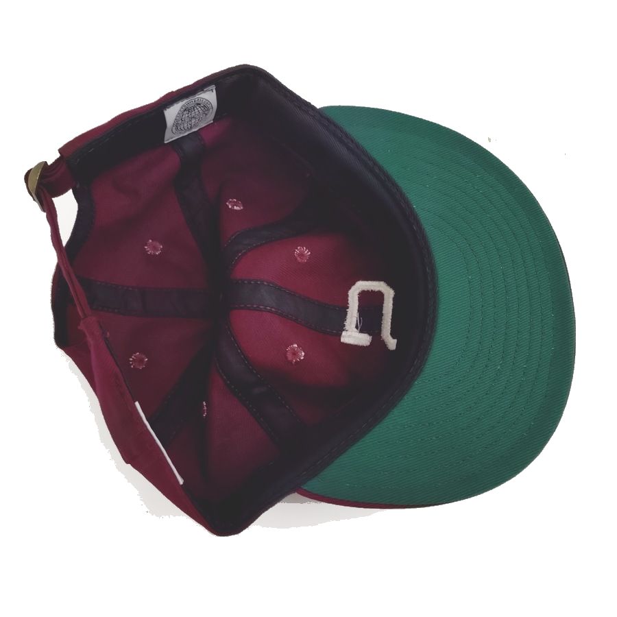 COOPERSTOWN BALL CAP / 1903 SPOKANE INDIANS / BRUSHED COTTON TWILL / SOFT VISOR / D-RING / 4COLOR / EXCLUSIVE / MADE IN USA