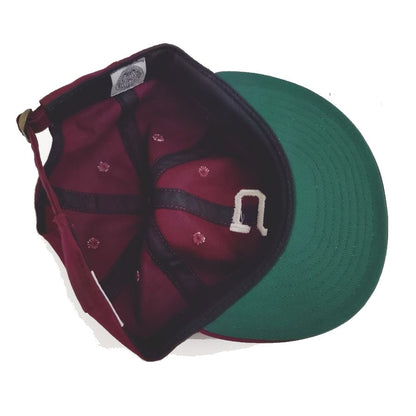 COOPERSTOWN BALL CAP / 1903 SPOKANE INDIANS / BRUSHED COTTON TWILL / SOFT VISOR / D-RING / 4COLOR / EXCLUSIVE / MADE IN USA
