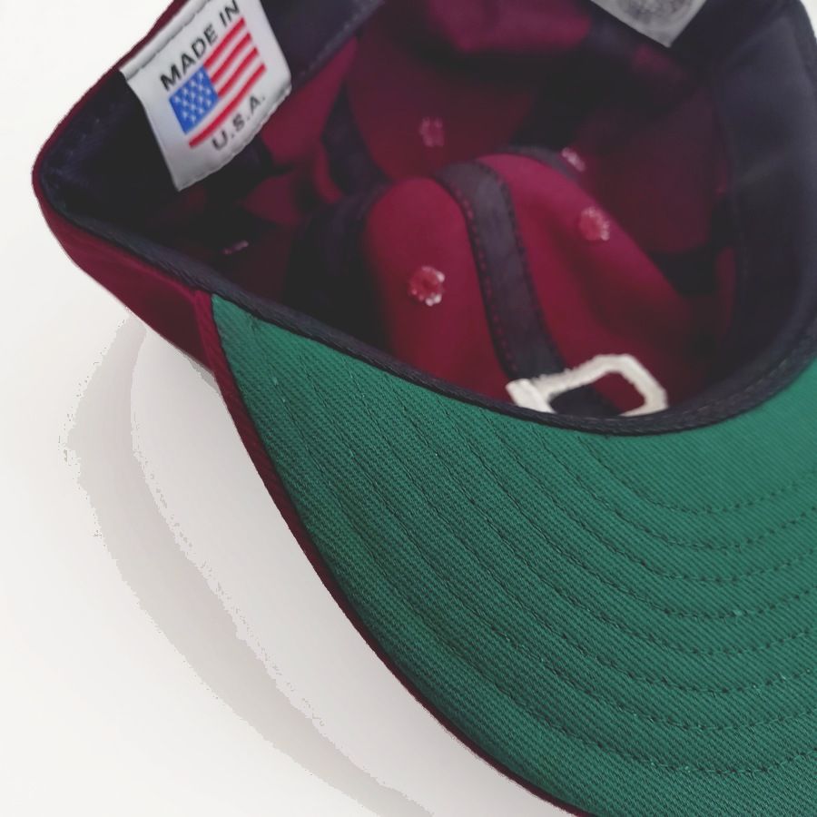 COOPERSTOWN BALL CAP / 1903 SPOKANE INDIANS / BRUSHED COTTON TWILL / SOFT VISOR / D-RING / 4COLOR / EXCLUSIVE / MADE IN USA