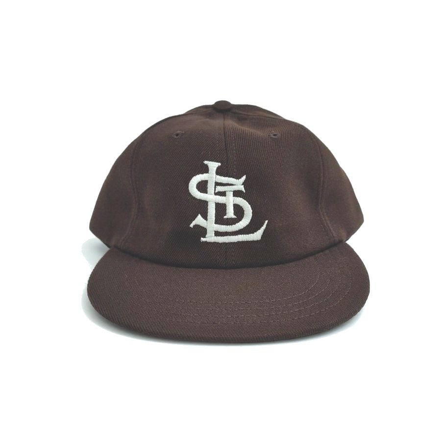 COOPERSTOWN BALL CAP / 1946 ST.LOUIS CARDINALS / WOOL SAGE / MAROON , DARK BROWN / SNAP / EXCLUSIVE / MADE IN USA
