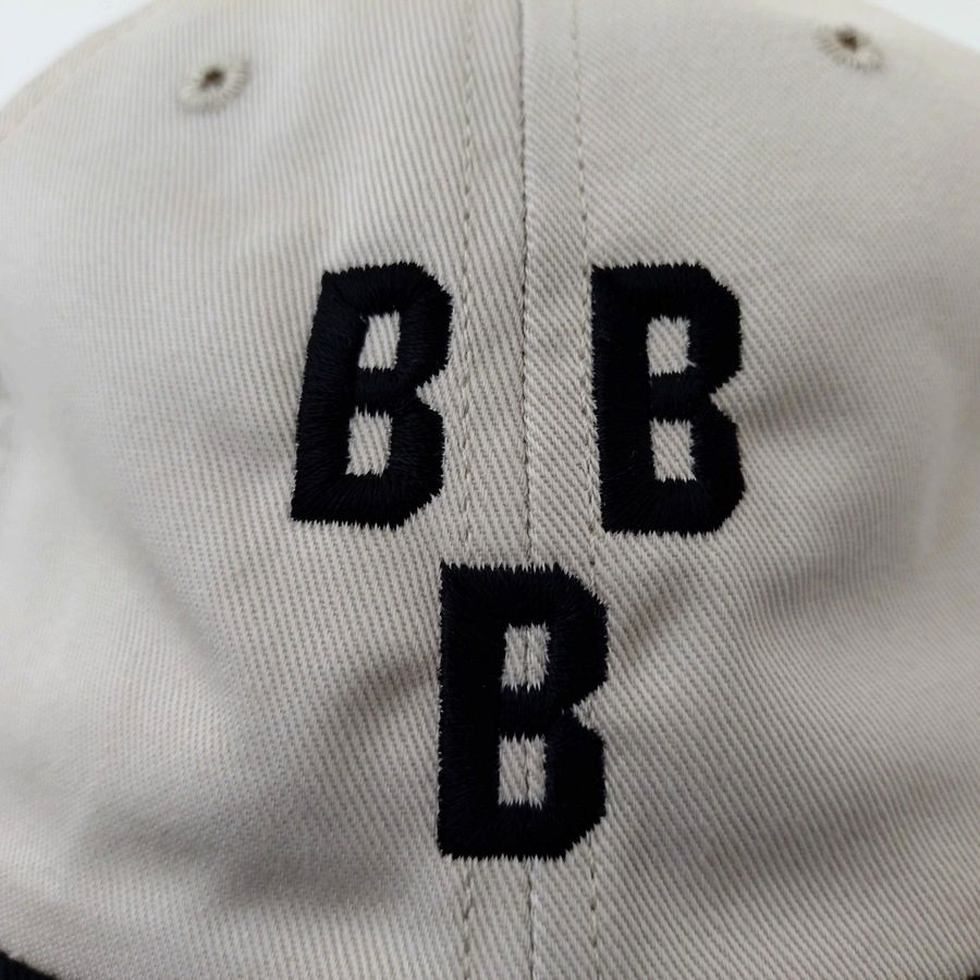 COOPERSTOWN BALL CAP / 1948 BIRMINGHAM BLACK BARONS / STONE×BLACK / SPECIAL ORDER COLOR / MADE IN USA