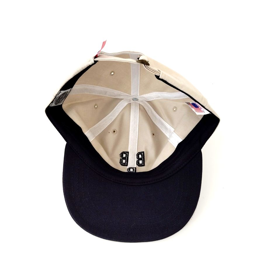 COOPERSTOWN BALL CAP / 1948 BIRMINGHAM BLACK BARONS / STONE×BLACK / SPECIAL ORDER COLOR / MADE IN USA